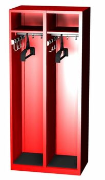 Feuerwehrspind S 3000 Evolo, 2 Abteile, Abteilbreite 500 mm