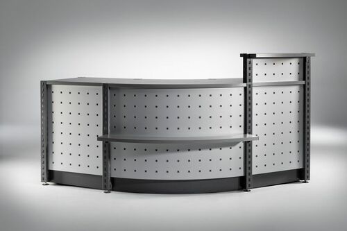 Empfangs- und Verkaufstheke schiefergrau