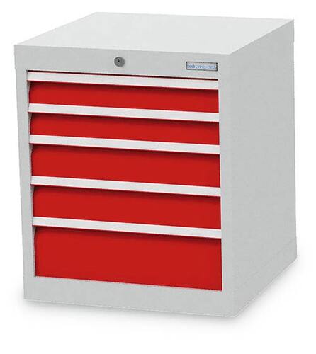 Bedrunka+Hirth Schubladenschrank T500 5 Schubladen B/T/H 530x500x619 mm