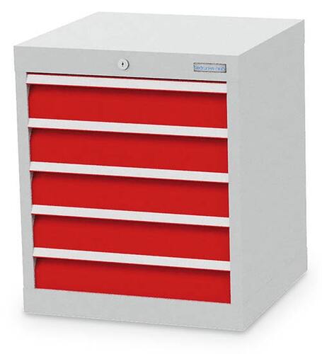 Bedrunka+Hirth Schubladenschrank T500 5 Schubladen B/T/H 530x500x619 mm