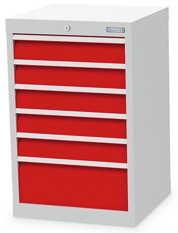 Bedrunka+Hirth Schubladenschrank T500 6 Schubladen B/T/H 530x500x819 mm