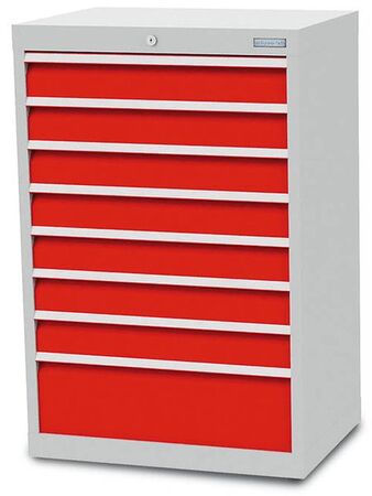 Bedrunka+Hirth Schubladenschrank T500 8 Schubladen B/T/H 680x500x1019 mm