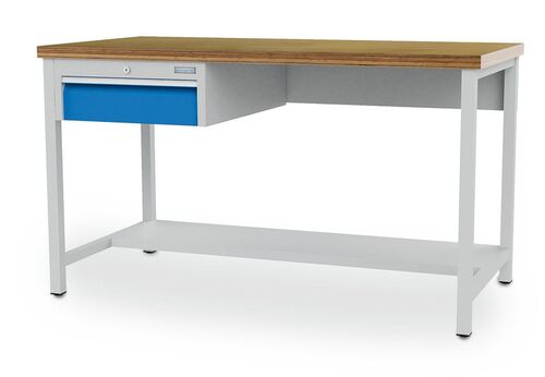 Arbeitswerktisch mit Schubladenblock B/T/H 1500x750x859 mm