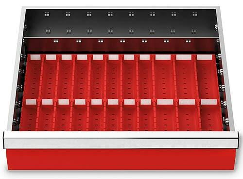 Schubladeneinsatz Muldenplatten 450x400 mm BLH 75 mm