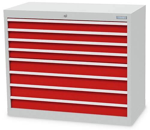 Bedrunka+Hirth Schubladenschrank T500 8 Schubladen B/T/H 980x500x819 mm