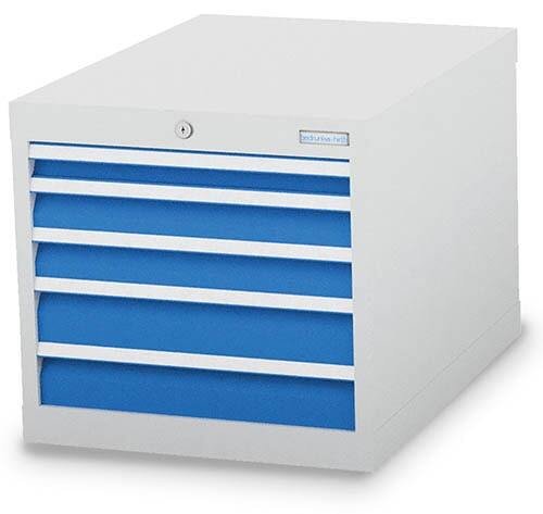 Bedrunka+Hirth Schubladenschrank T736 5 Schubladen B/T/H 555x736x519 mm