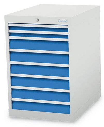 Bedrunka+Hirth Schubladenschrank T736 8 Schubladen B/T/H 555x736x819 mm