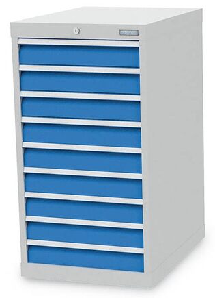 Bedrunka+Hirth Schubladenschrank T736 9 Schubladen B/T/H 555x736x1019 mm