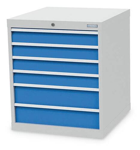 Bedrunka+Hirth Schubladenschrank T736 6 Schubladen B/T/H 705x736x819 mm