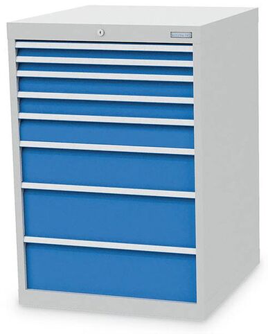 Bedrunka+Hirth Schubladenschrank T736 8 Schubladen B/T/H 705x736x1019 mm