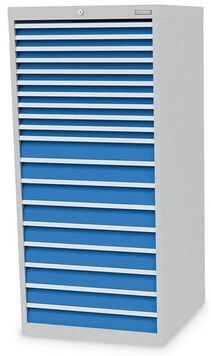 Bedrunka+Hirth Schubladenschrank T736 19 Schubladen B/T/H 705x736x1519 mm