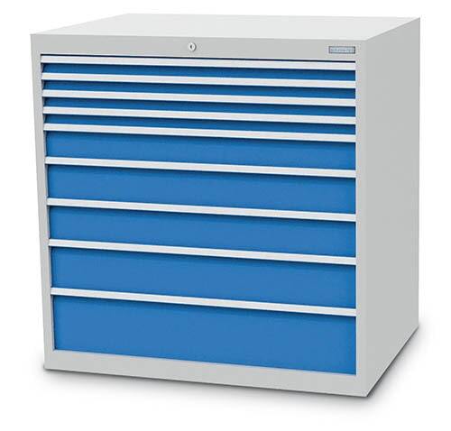 Bedrunka+Hirth Schubladenschrank T736 9 Schubladen B/T/H 1005x736x1019 mm