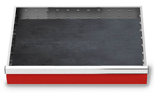 Riffelgummi-Einlage f�r Metallschublade 600x400 mm