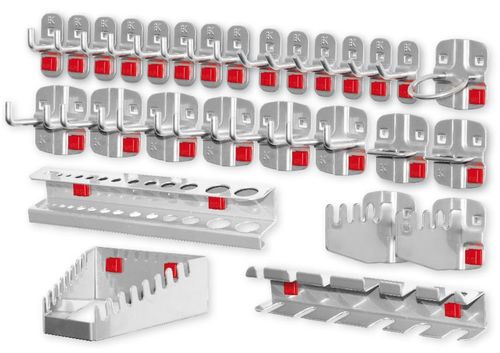Hakensortiment f�r Lochplatte, 28-teilig