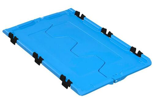 Klappdeckel F400 Top HL, blau, f�r Transportbeh�lter