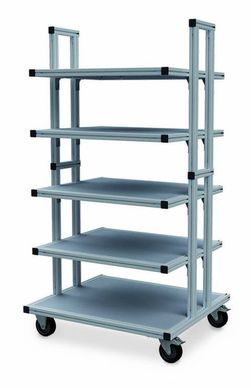 workalu Mobil, 4 x Fachboden