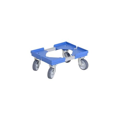Transportroller MetalRoll f�r Boxen/Paletten, blau