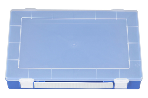 Sortimentskasten PP-Premium, blau, 6 Stk.