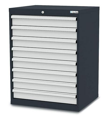 Simplaflex Schubladenschrank 8 Schubladen 700x575x920 mm