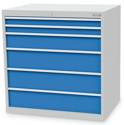 Wachter Schubladenschrank T736 6 Schubladen B/T/H 1005x736x1019 mm