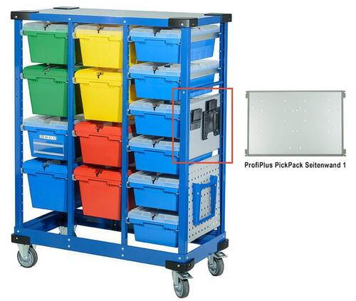 Seitenwand f�r Transportwagen ProfiPlus PickPack