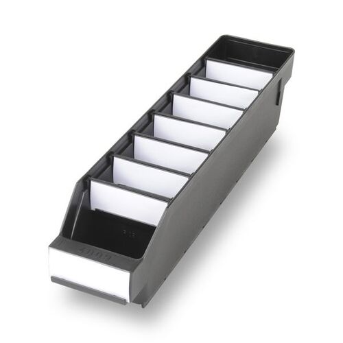 Lagerk�sten | Regalbox ESD T/B/H 400x90x95 mm, 40 St�ck