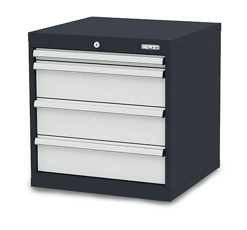 Simplaflex Schubladenschrank 4 Schubladen 600x575x620 mm