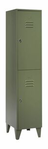 Garderobenschrank 1 Abteil, 2 F�cher, Abteilbreite 300 mm 