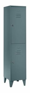 Garderobenschrank 1 Abteil, 2 F�cher, Abteilbreite 300 mm 