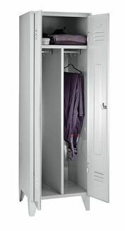 Garderobenschrank 1 Abteil, Abteilbreite 600 mm 