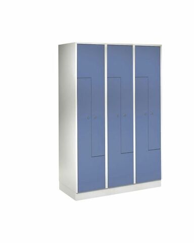 Z-Garderobenschrank 6 Abteile, Abteilbreite 200/400 mm 