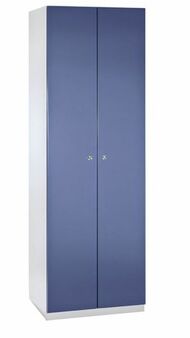 Garderobenschrank, 2 Abteile, B/H/T 600x1800x500 mm 