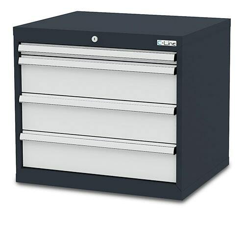 Simplaflex Schubladenschrank 4 Schubladen 700x575x620 mm