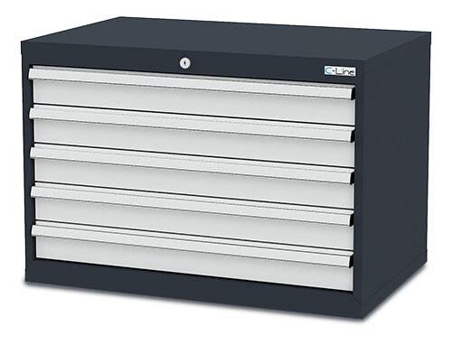 Simplaflex Schubladenschrank 5 Schubladen 900x575x620 mm