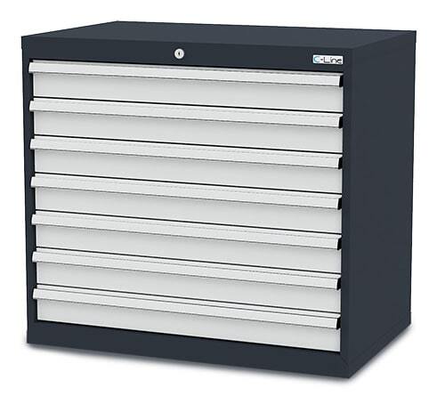 Simplaflex Schubladenschrank 7 Schubladen 900x575x820 mm