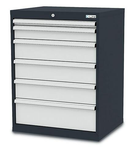 Simplaflex Schubladenschrank 6 Schubladen 700x575x920 mm