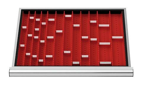 Schubladeneinsatz Muldenplatten 600x450 mm BLH 50 mm