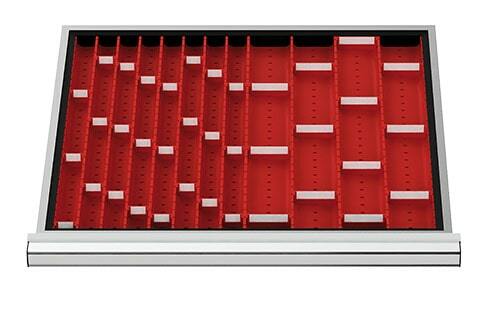 Schubladeneinsatz Muldenplatten 600x450 mm BLH 50 mm