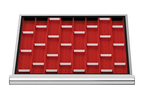 Schubladeneinsatz Muldenplatten 600x450 mm BLH 50 mm