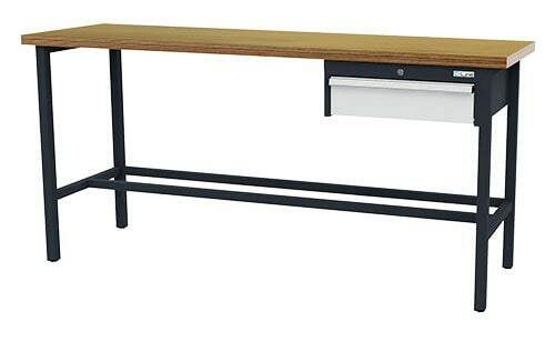 Arbeitstisch 1 x Schublade BxTxH 2000x600x960 mm