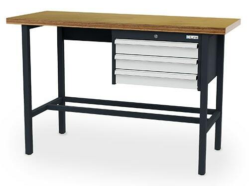 Arbeitstisch 3 x Schublade BxTxH 1500x600x960 mm