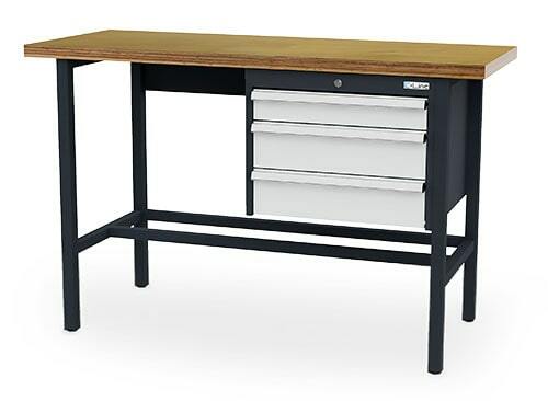 Arbeitstisch 3 x Schublade BxTxH 1500x600x960 mm