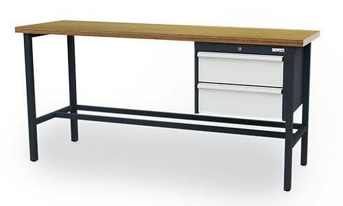 Arbeitstisch 2 x Schublade BxTxH 2000x600x960 mm