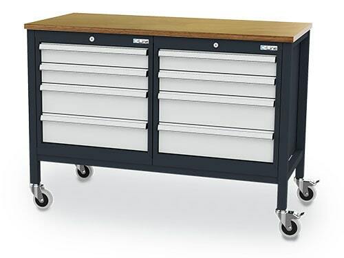 Mobile Werkbank 8 x Schublade 1300x600x960 mm
