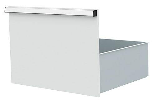 Schublade f�r Leergeh�use Breite 600 mm BLH 400 mm