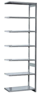 Fachbodenregal 7 Ebenen H/B/T 3000x760x335-835 mm
