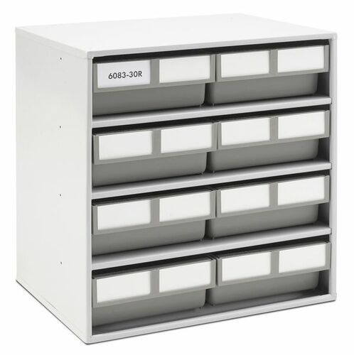 Kennoset Schubladenmagazin 8 Schubladen B/T/H 400x300x395 mm, grau