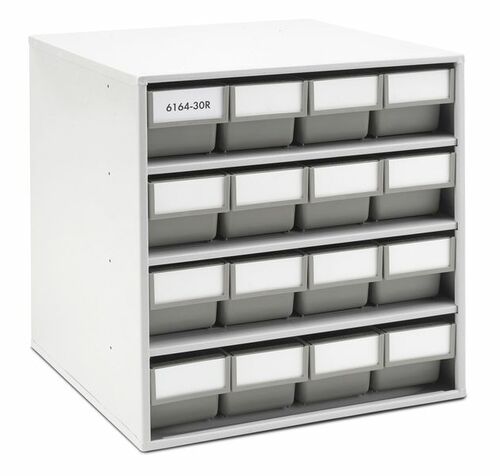 Kennoset Schubladenmagazin 16 Schubladen B/T/H 400x400x395 mm, grau