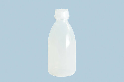Enghalsflasche 500 ml mit Verschluss, LD-PE, natur