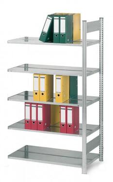 Aktenregal 5 Ebenen H/B/T 1750x1010x635 mm